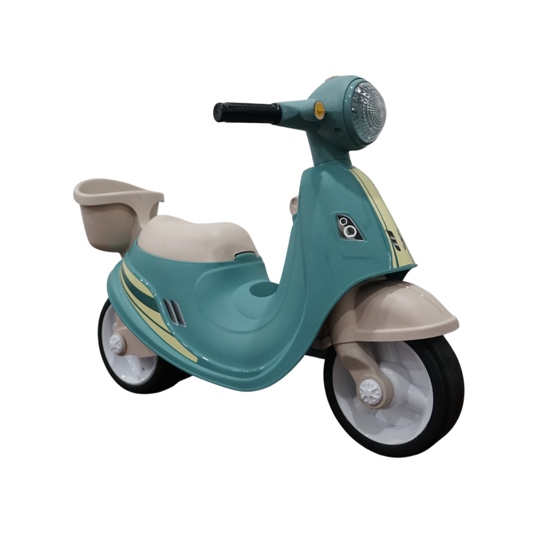 Volta Foot To Floor Balance Push Scooter Green 3+ SHP636 - Image 3