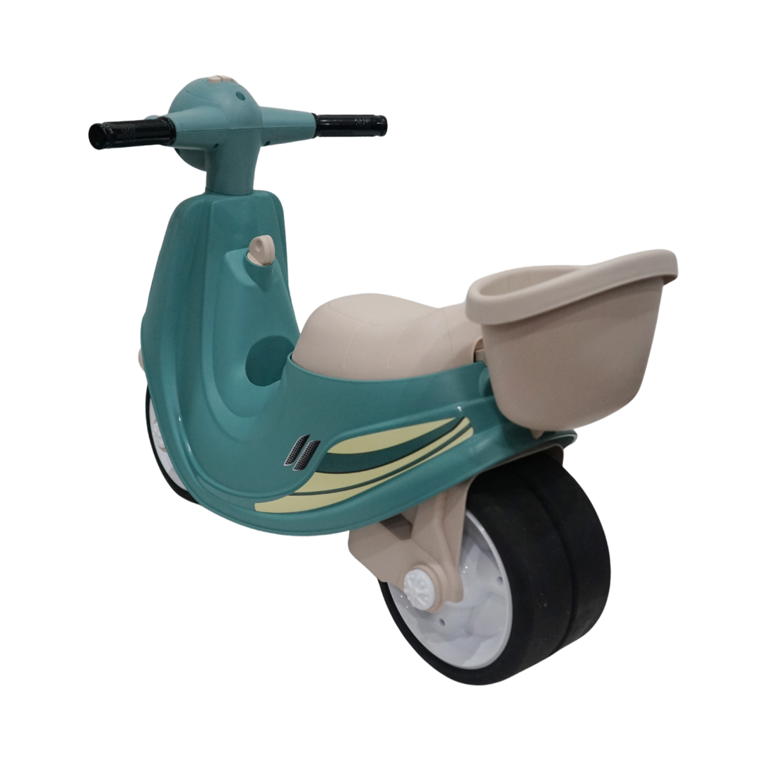 Volta Foot To Floor Balance Push Scooter Green 3+ SHP636 - Image 4