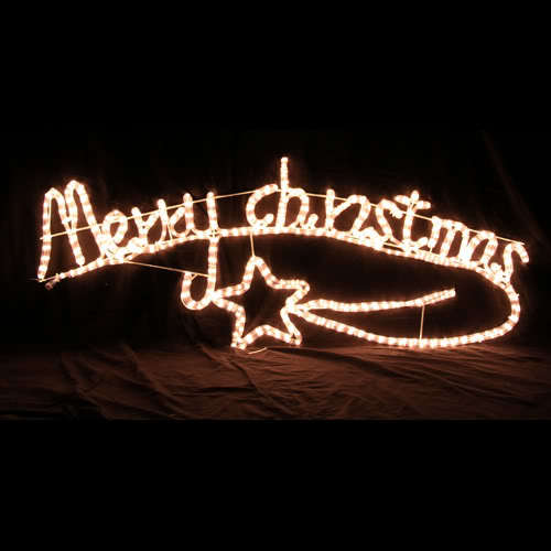 Samland Animated Merry Christmas Motif Rope Light W/ Controller - Image 1