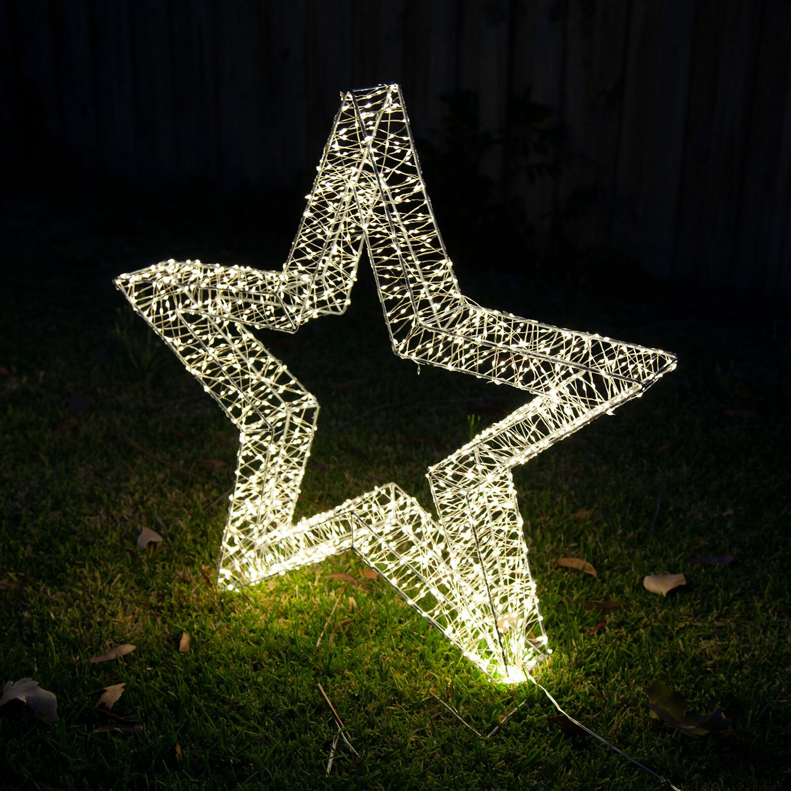 Samland 3d Frame Led Star Warm White For Christmas Decoration - 3DStar_M - Image 3
