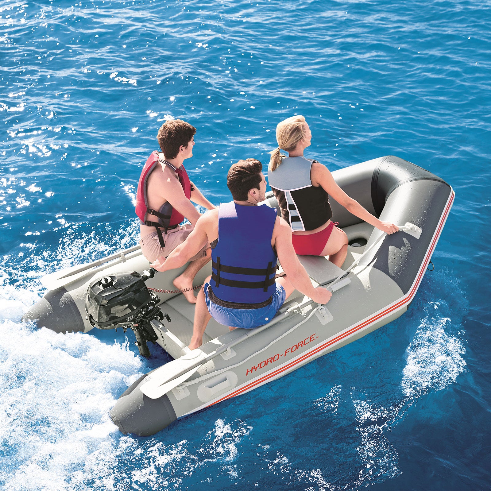 Samland Caspian PRO Inflatable Boat 4 Person (65047E) - Image 2