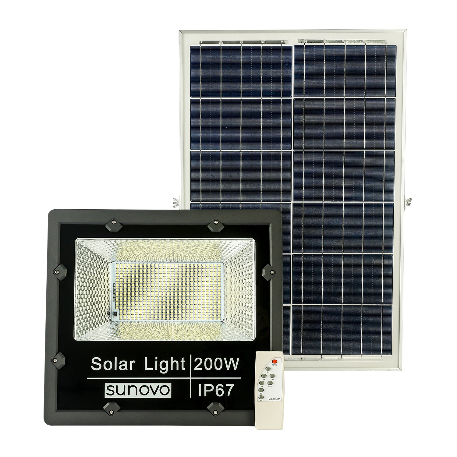 Samland 590 Led Solar Flood Light Outdoor with Remote Control 200W Cold White - Image 1