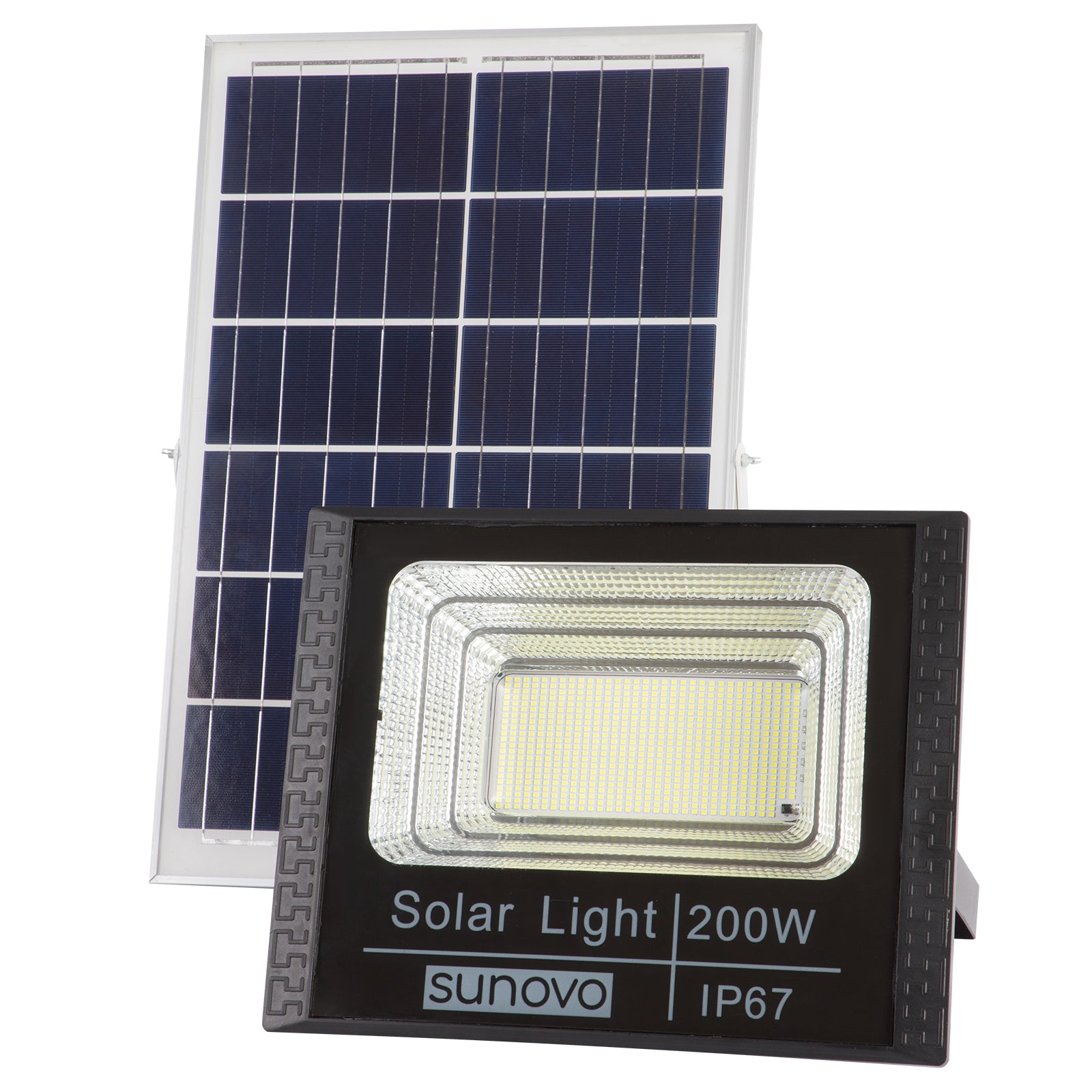 Samland 590 Led Solar Flood Light Outdoor with Remote Control 200W Cold White - Image 2