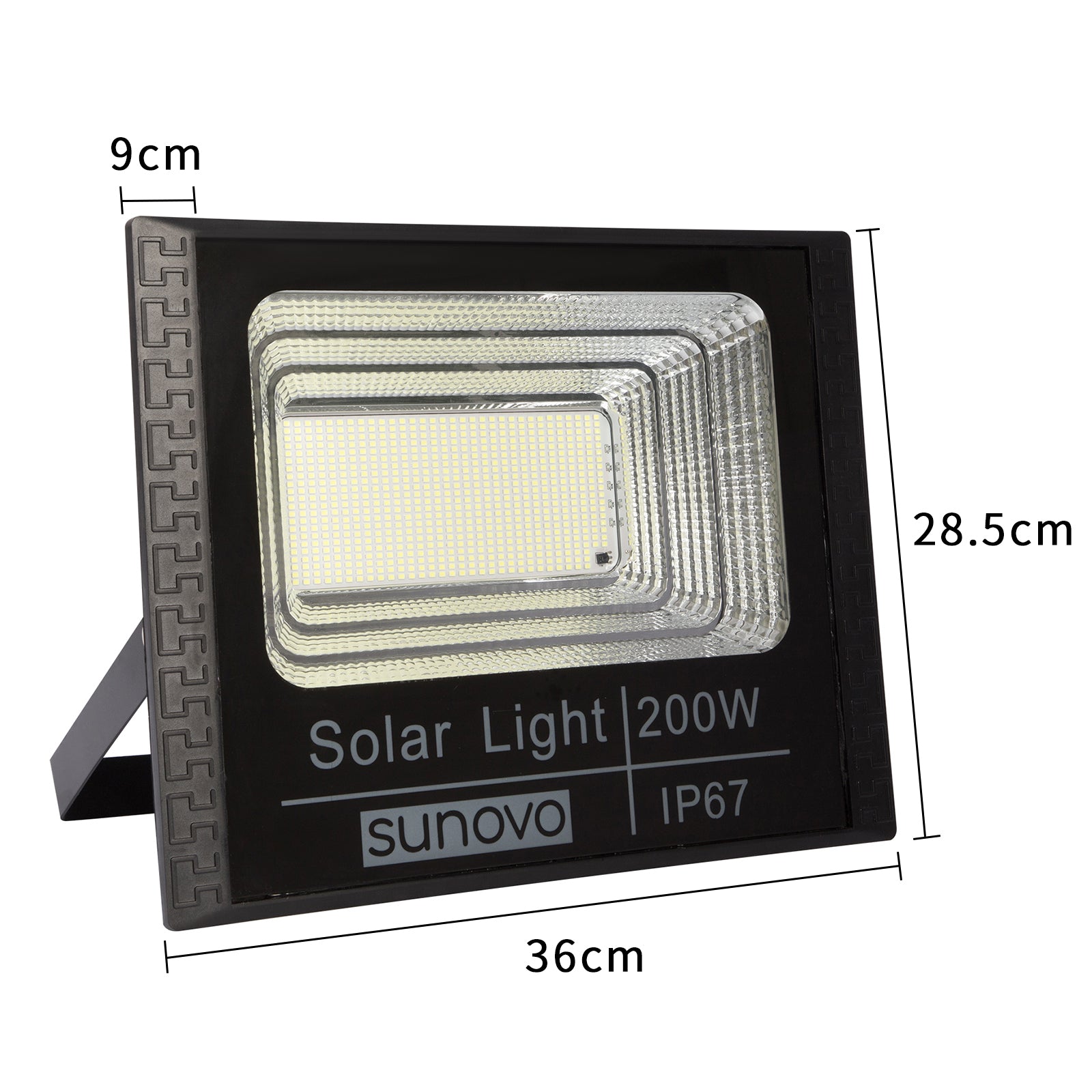 Samland 590 Led Solar Flood Light Outdoor with Remote Control 200W Cold White - Image 3