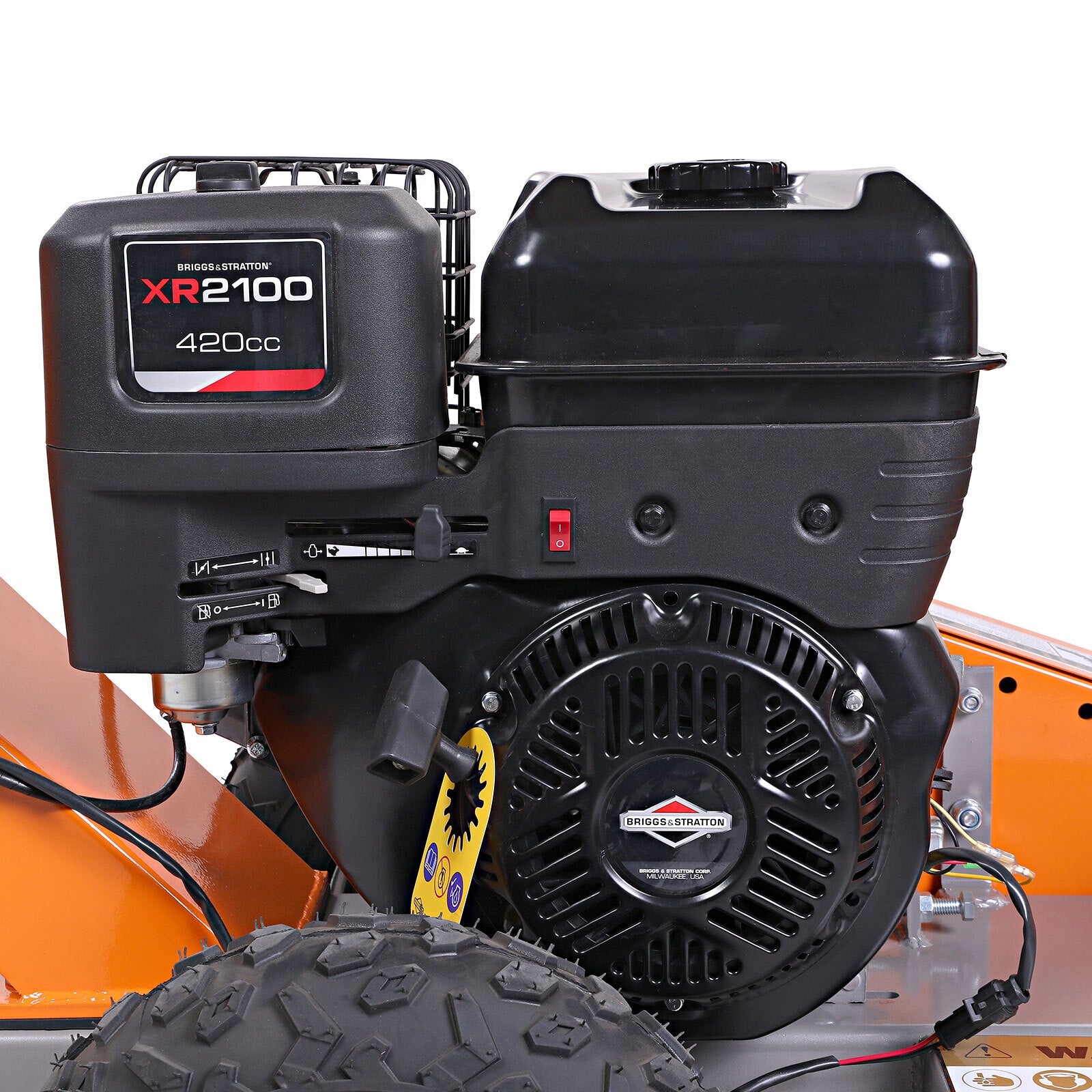 Samland BRIGGS & STRATTON 13.5HP PETROL POWER STUMP GRINDER - Image 4