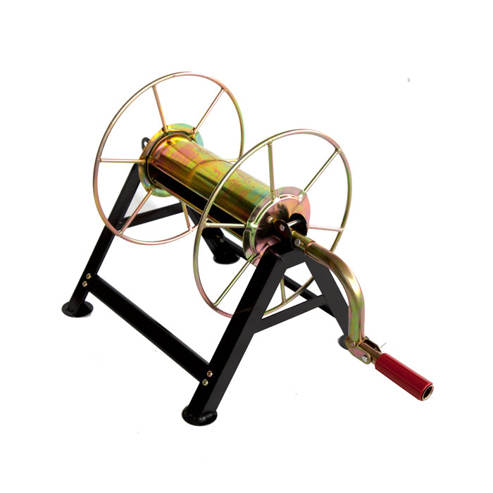 Samland GALVANISED STEEL HOSE REEL FOR SPRAYER HOSE UP TO 100M CAPACITY - Image 1