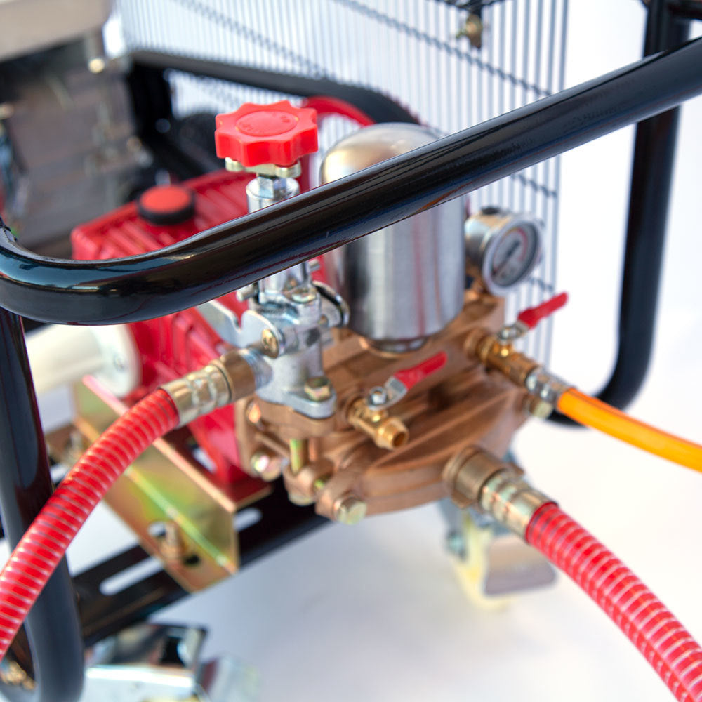 Samland 5.5HP WEED OR PEST CONTROL SPRAYING SYSTEM WITH PISTON PUMP 50M SPRAYER HOSE REEL - Image 4