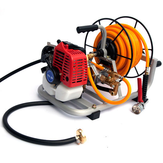 Samland GARDEN WEED SPRAYER PUMP WITH MOTOR & HOSE REEL KIT PEST CONTROL - Image 2