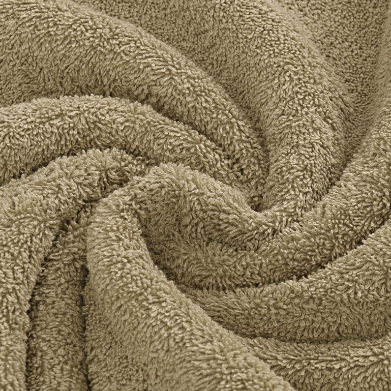 Samland Premium Cotton Washcloths 4-Pack Quick-Dry Face Towels Set-Linen - Image 5