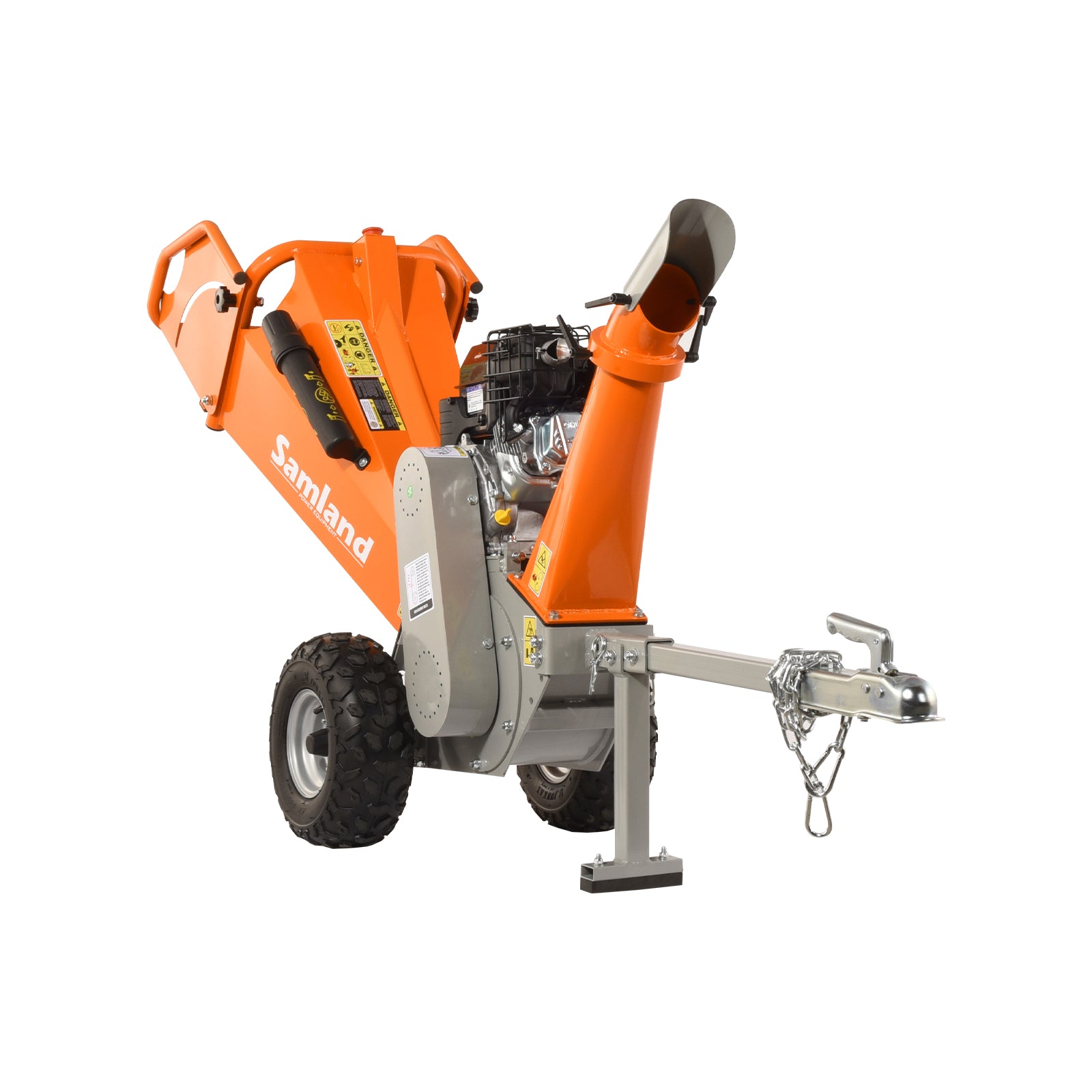 Samland WC65BS Wood Chipper Briggs & Stratton 6.5 HP Engine with Towing Bar - Image 2