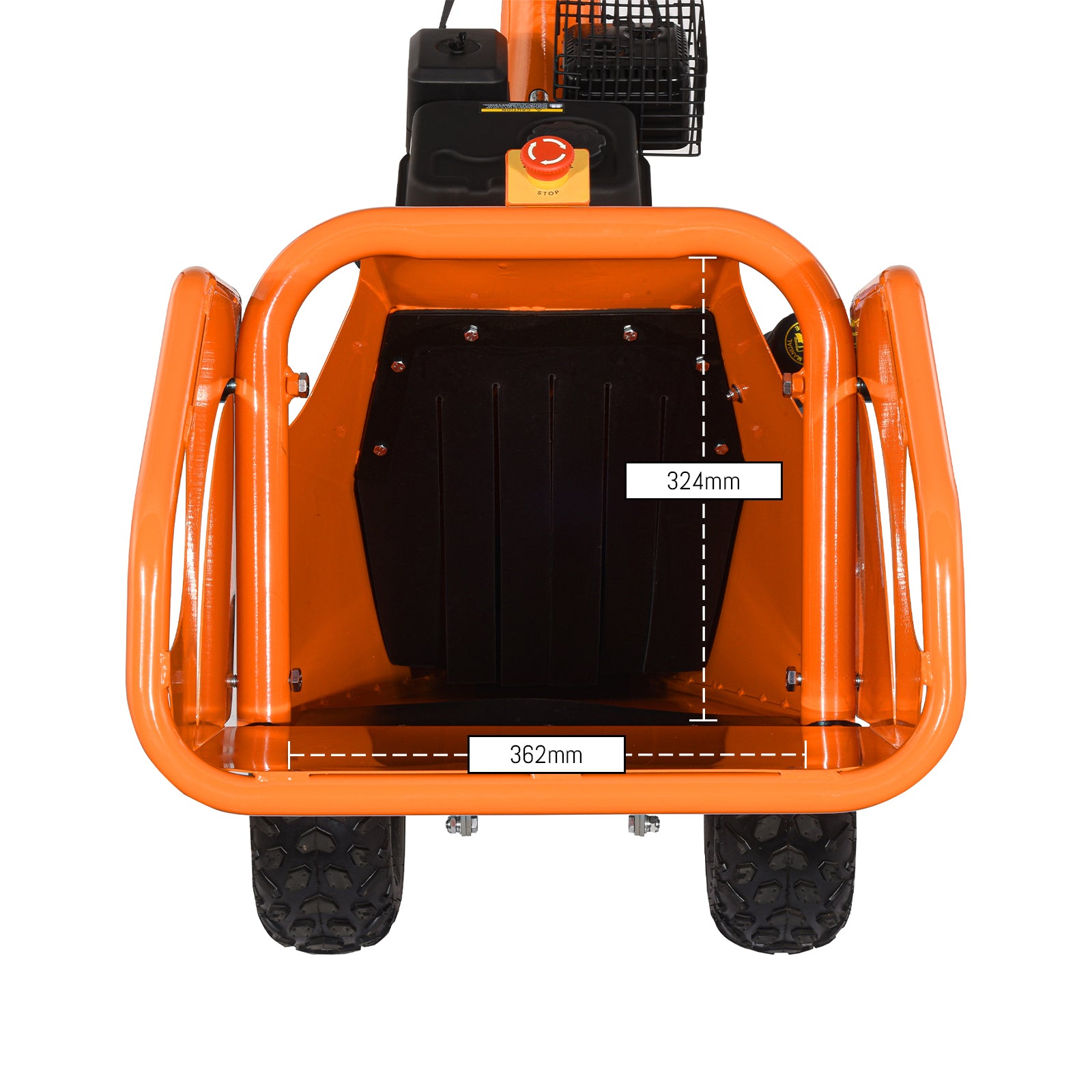 Samland WC65BS Wood Chipper Briggs & Stratton 6.5 HP Engine with Towing Bar - Image 4