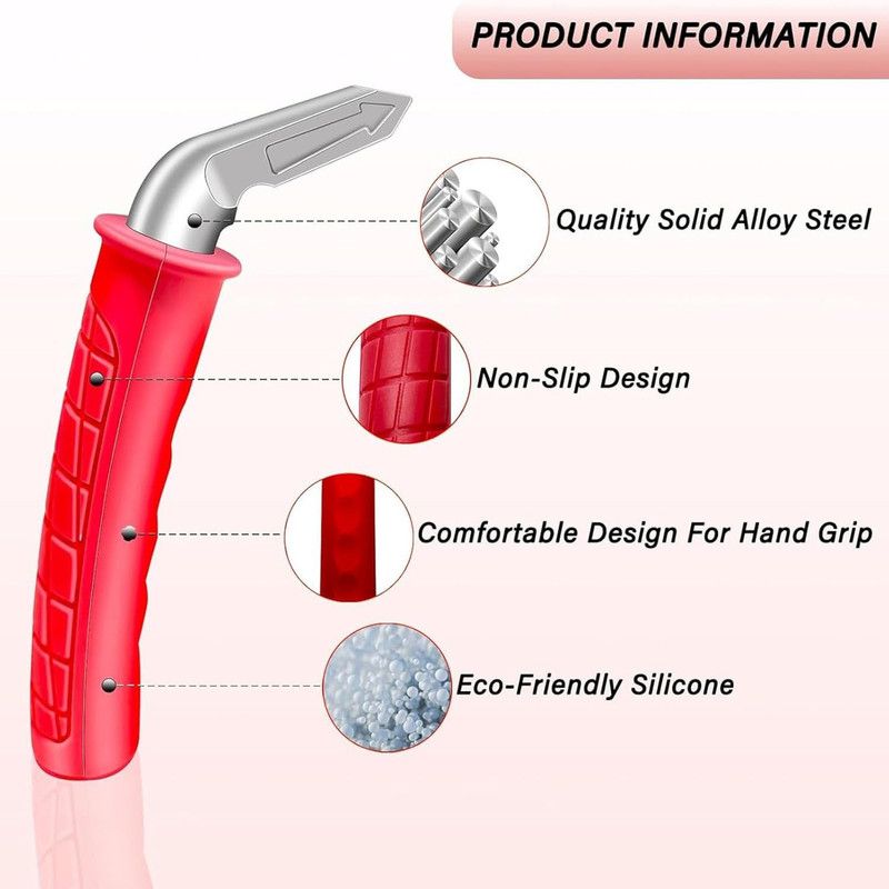 Auto Cane Portable Vehicle Support Handle, Car Door Assist Bar, Supports up to 300 Pounds, Car Door Handle for Elderly(1, Red) - Image 7