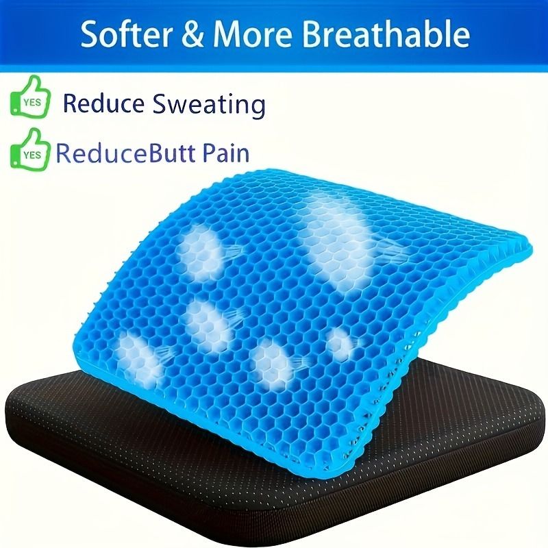 sofa seat cushion, gel cushion, breathable cushion, pain relief cushion, honeycomb cushion, Australian sofa accessory - Image 1