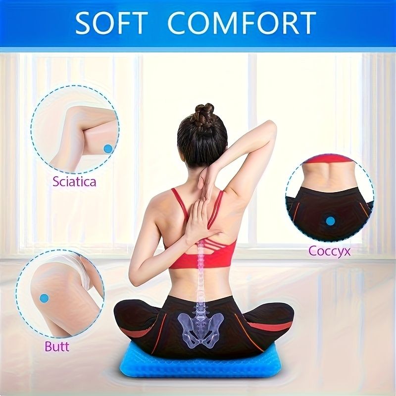 sofa seat cushion, gel cushion, breathable cushion, pain relief cushion, honeycomb cushion, Australian sofa accessory - Image 2