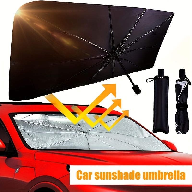 car sunshade,UV protection,car interior protector,Australian summer,windshield shade,heat blocker,emergency sun shield,car cooling accessory - Image 7