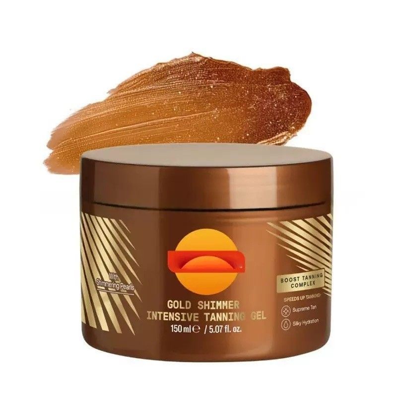 Tanning Gel Tan Accelerator Bronzing Gel Skin Hydration Tanning Complex - Brown - Size 150ml - Image 1