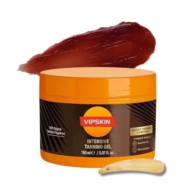 Tanning Gel Tan Accelerator Bronzing Gel Skin Hydration Tanning Complex - Orange - Size 150ml - Image 1
