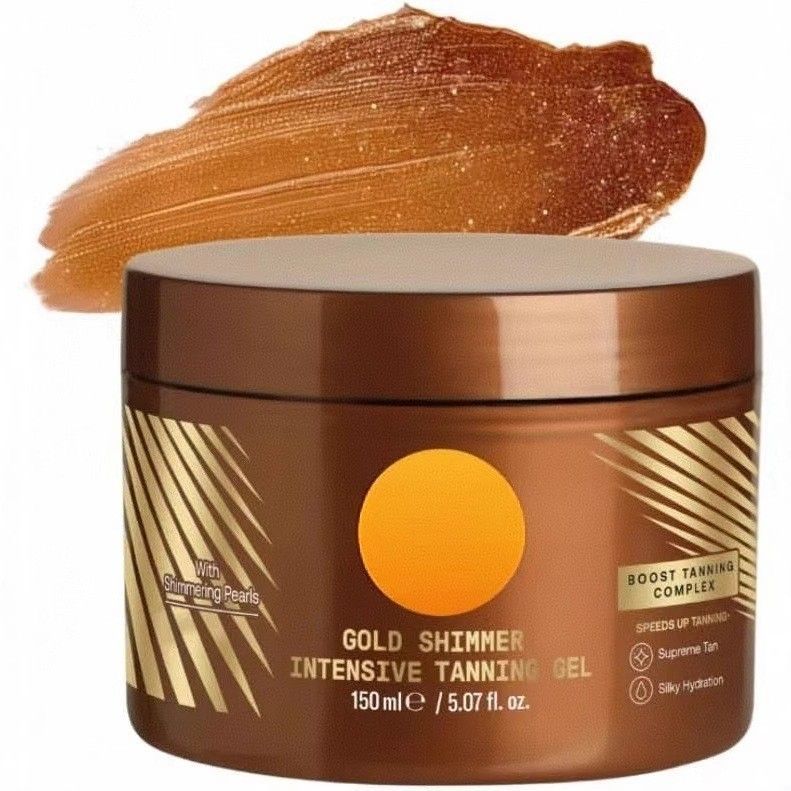 Tanning Gel Tan Accelerator Bronzing Gel Skin Hydration Tanning Complex - Orange - Size 150ml - Image 3