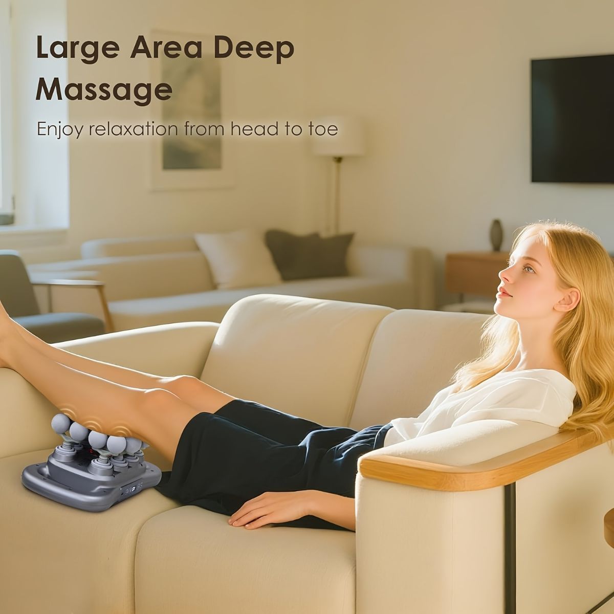 16-head massage gun, deep-tissue massager, electric massage tool, 9 modes, 9 intensity levels, quiet muscle massager, body muscle massage, percussion massager, muscle recovery, self-care - Starry-sky color - Size Sixteen pieces - Image 3