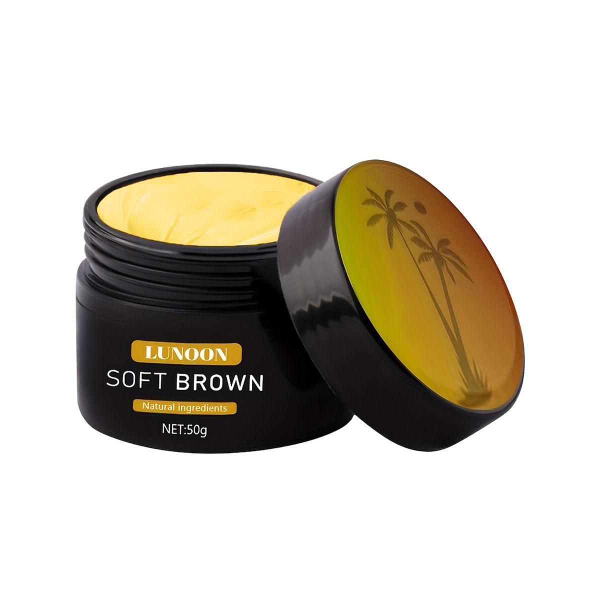 tanning cream, soft brown tan, natural ingredients, tanning bed cream, sun tan lotion, hydrating tan cream, healthy tan Australia, Australian tanning product - Yellow - Size 50ml-2pcs - Image 1