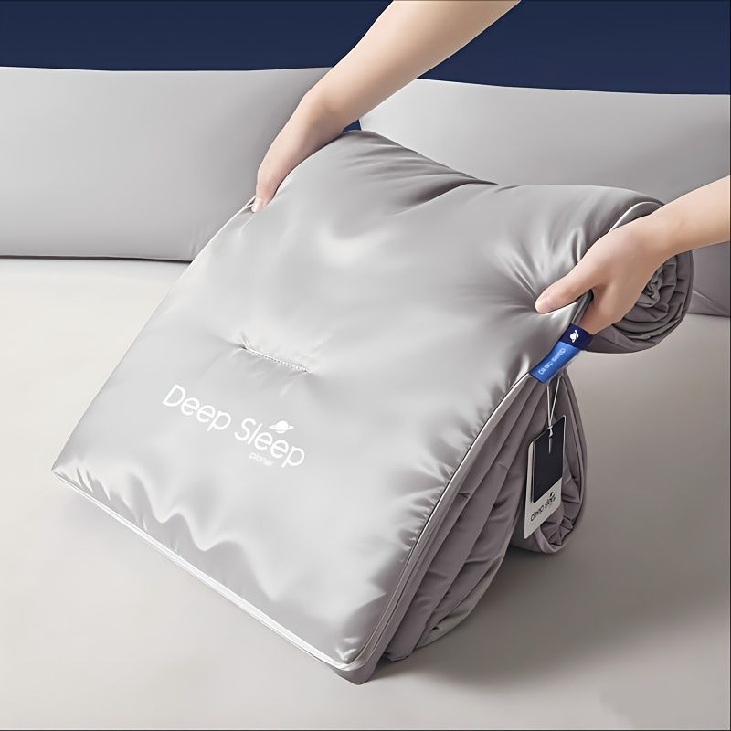 Deep Sleep Quilt Temperature Regulating Quilt Luxury Bedding Australia - Cold Mist Gray - Size 200*230cm - Image 4