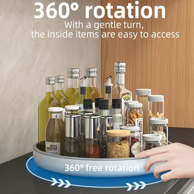 rotating refrigerator tray, fridge organizer, kitchenware, high-quality organizer, storage solution, Australia - Image 1