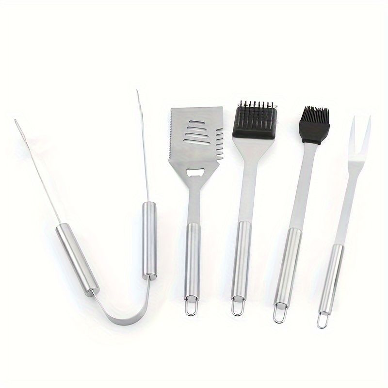 stainless steel BBQ tool set, BBQ utensils, outdoor grilling tools, Australian BBQ set, durable BBQ tools - Image 2