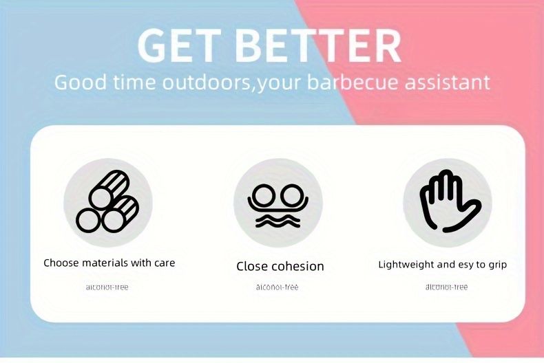 stainless steel BBQ tool set, BBQ utensils, outdoor grilling tools, Australian BBQ set, durable BBQ tools - Image 4