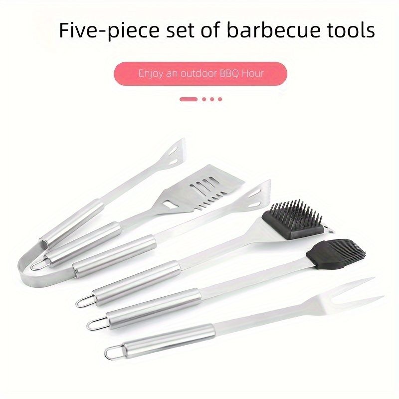 stainless steel BBQ tool set, BBQ utensils, outdoor grilling tools, Australian BBQ set, durable BBQ tools - Image 5