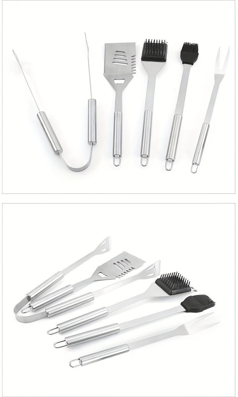 stainless steel BBQ tool set, BBQ utensils, outdoor grilling tools, Australian BBQ set, durable BBQ tools - Image 7