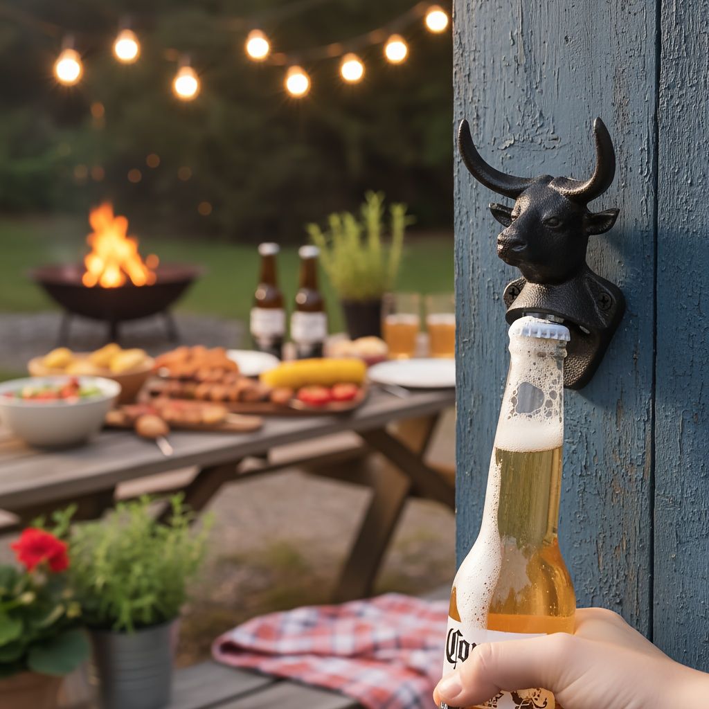 bull head bottle opener, wall mounted bottle opener, kitchen accessory, party item, durable bottle opener, Australian home decor, bar accessory, gift for beer lovers - Image 6