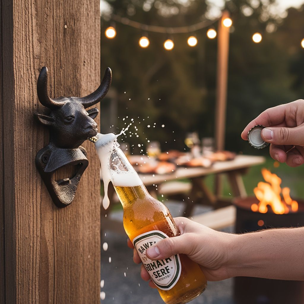 bull head bottle opener, wall mounted bottle opener, kitchen accessory, party item, durable bottle opener, Australian home decor, bar accessory, gift for beer lovers - Image 8