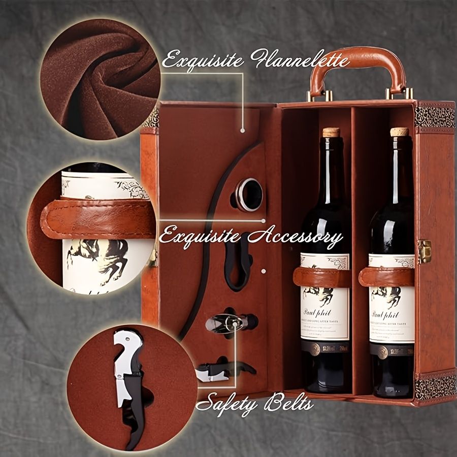 Red wine gift box, wine accessories, personalized wine box, custom text wine box, wine cooling barrels, Australia wine gift - Image 6