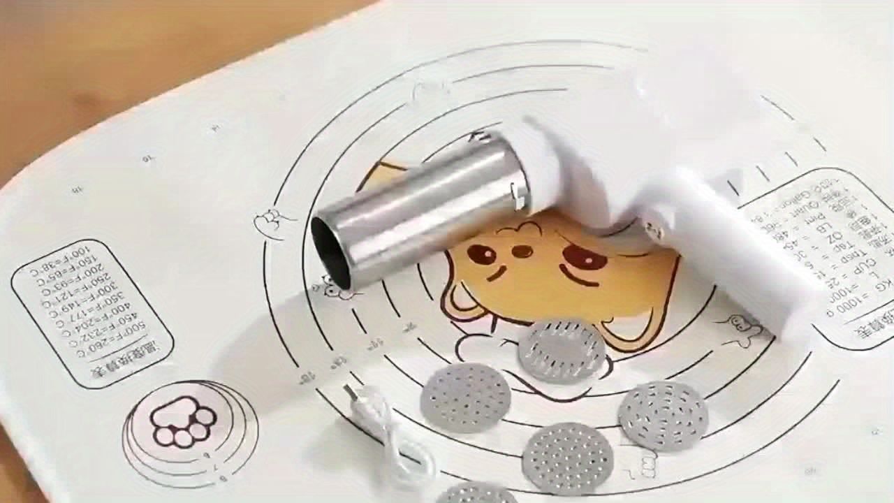 handheld noodle making machine, noodle maker, kitchen appliance, five noodle models, detachable cleaning, high-quality, home cooking, Australia, fresh pasta maker, compact kitchen tool - Image 2