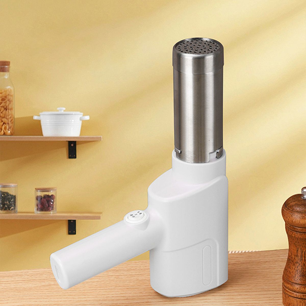handheld noodle making machine, noodle maker, kitchen appliance, five noodle models, detachable cleaning, high-quality, home cooking, Australia, fresh pasta maker, compact kitchen tool - Image 8