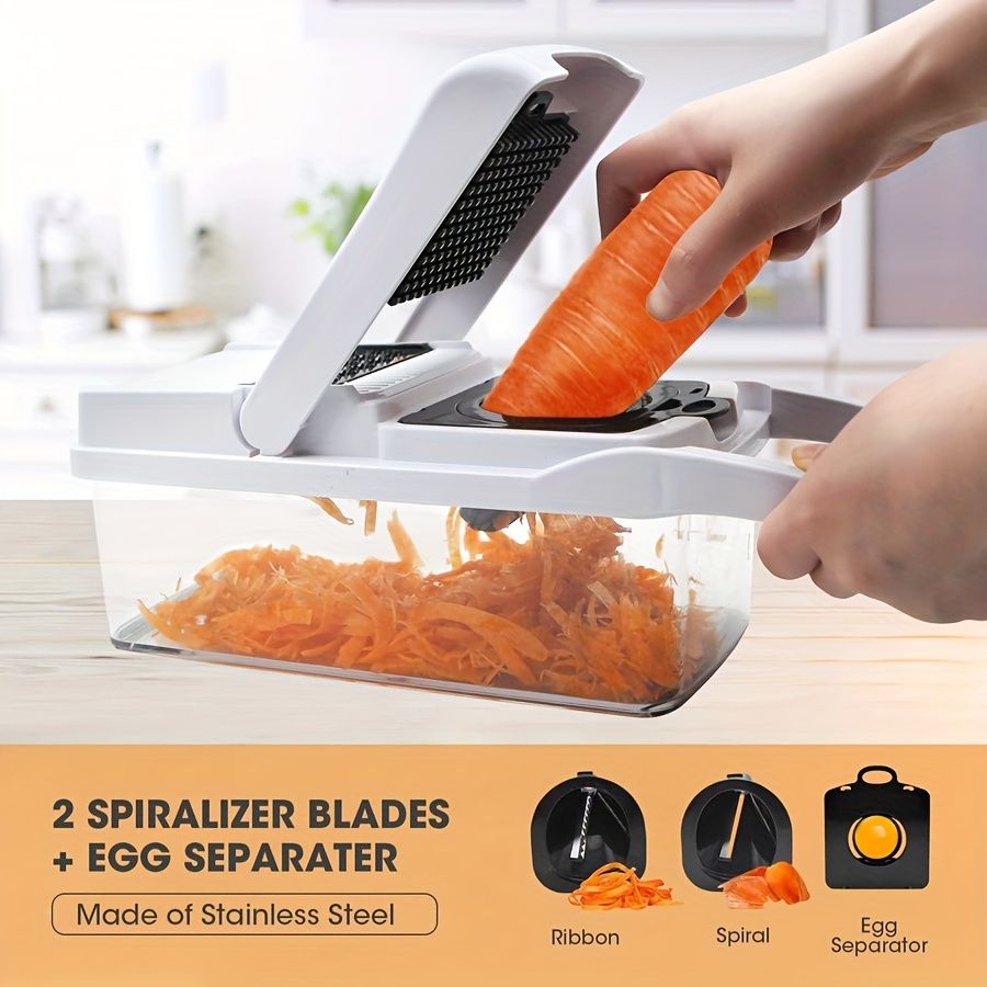 vegetable chopper, multi-function kitchen tool, high quality vegetable cutter, time-saving food prep, Australian kitchen gadget, veggie chopper - Image 8