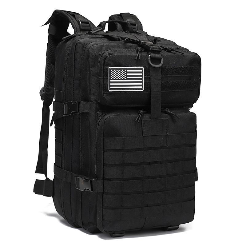 Tactical Backpack Travel Backpack Outdoor Backpack Durable Backpack Organized - Black CP - Size Routine 45L - Image 4