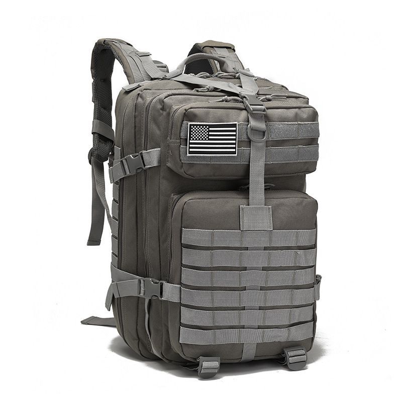 Tactical Backpack Travel Backpack Outdoor Backpack Durable Backpack Organized - Black - Size Routine 45L - Image 5