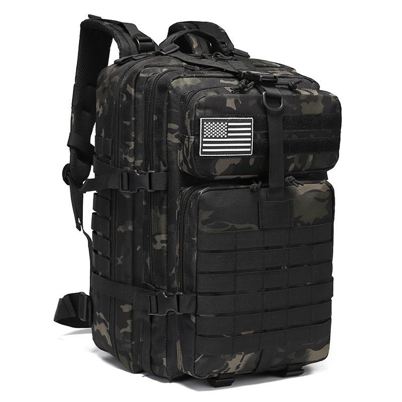 Tactical Backpack Travel Backpack Outdoor Backpack Durable Backpack Organized - CP camouflage - Size Routine 45L - Image 7