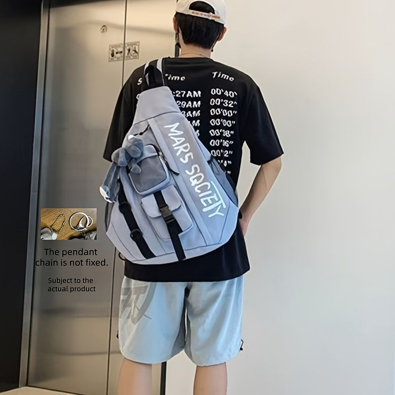 Mars Society Backpack Travel Backpack Stylish Backpack Durable Backpack Roomy - Black - Size Hanging - piece - Image 2