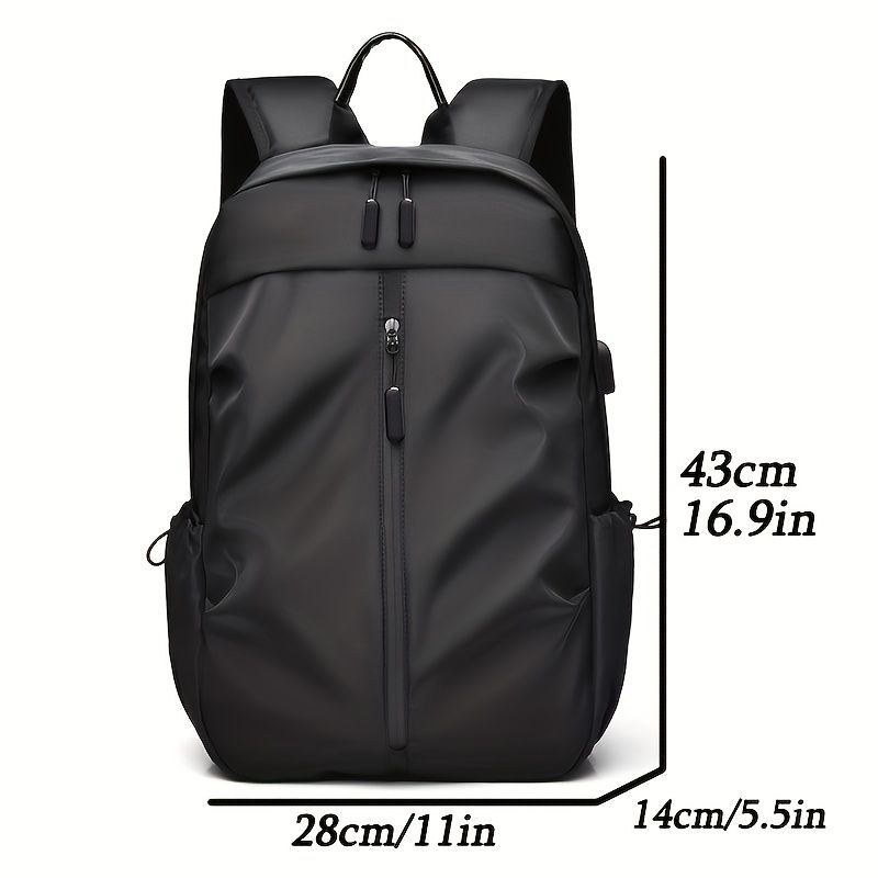 travel backpack, laptop backpack, USB charging backpack, water-resistant backpack, durable travel bag, Australian commuter backpack, work backpack - Image 2