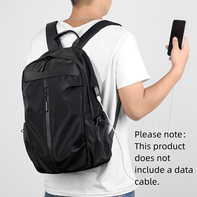 travel backpack, laptop backpack, USB charging backpack, water-resistant backpack, durable travel bag, Australian commuter backpack, work backpack - Image 4