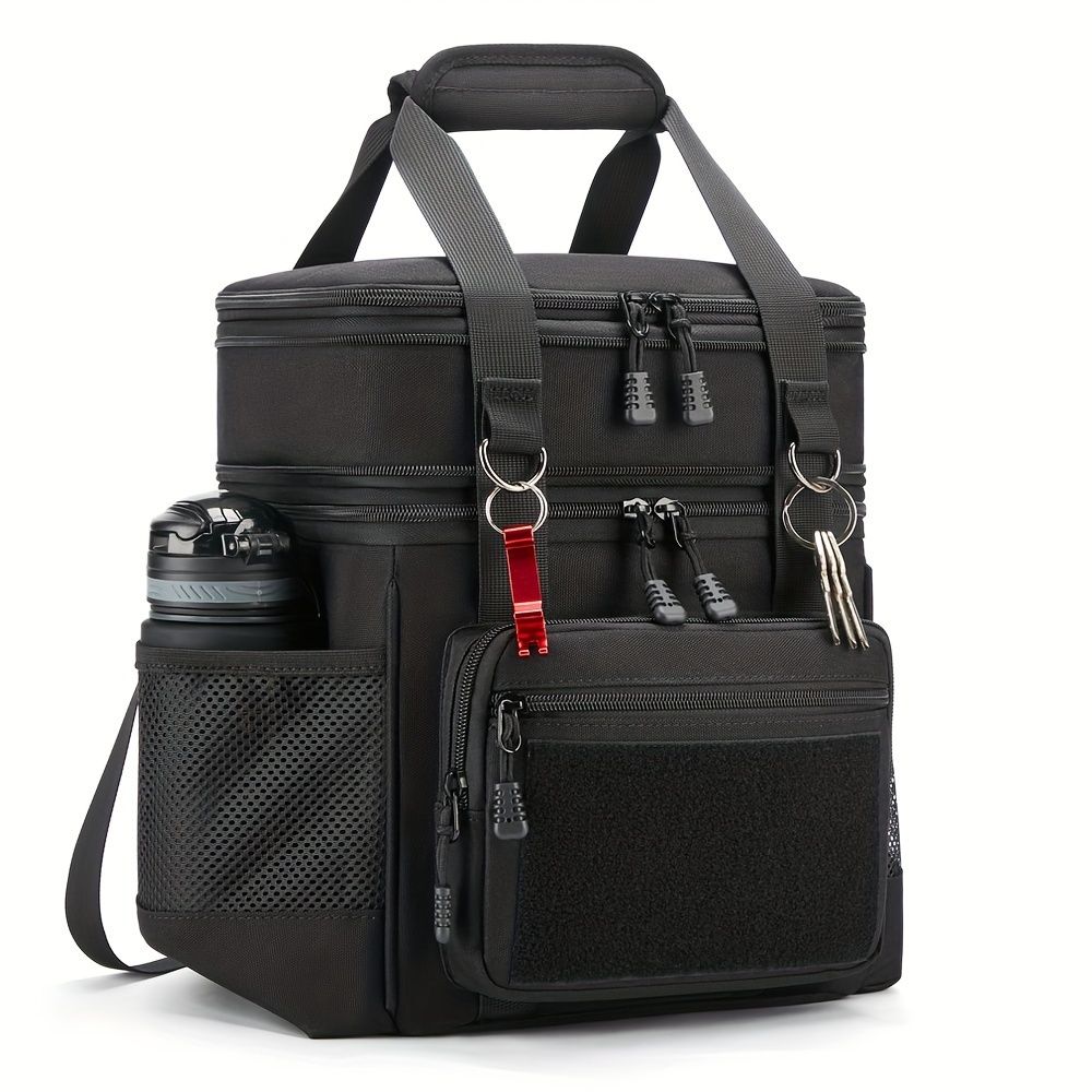 Black Blue travel backpack, utility backpack, durable backpack, organized storage, Australian travel gear, weekend getaway, outdoor backpack, carry-on backpack - Image 1