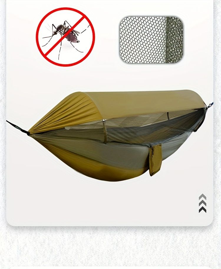 Double Person Camping Hammock with Mosquito Net - Image 4
