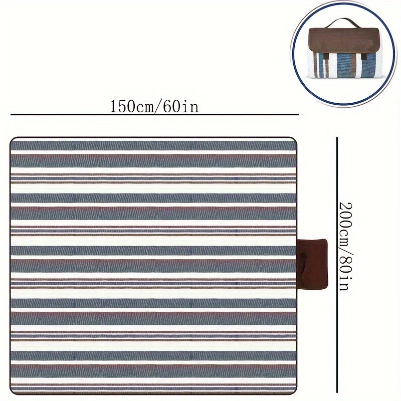 extra large picnic blanket, outdoor blanket Australia, camping blanket, picnic blanket with carry handle, waterproof picnic blanket, family picnic blanket, beach blanket large, portable outdoor blanket, durable picnic blanket, Aussie picnic blanket - Image 2