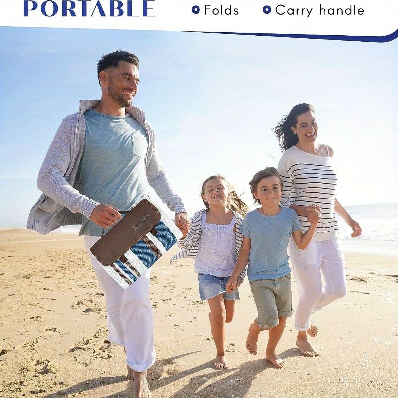 extra large picnic blanket, outdoor blanket Australia, camping blanket, picnic blanket with carry handle, waterproof picnic blanket, family picnic blanket, beach blanket large, portable outdoor blanket, durable picnic blanket, Aussie picnic blanket - Image 5