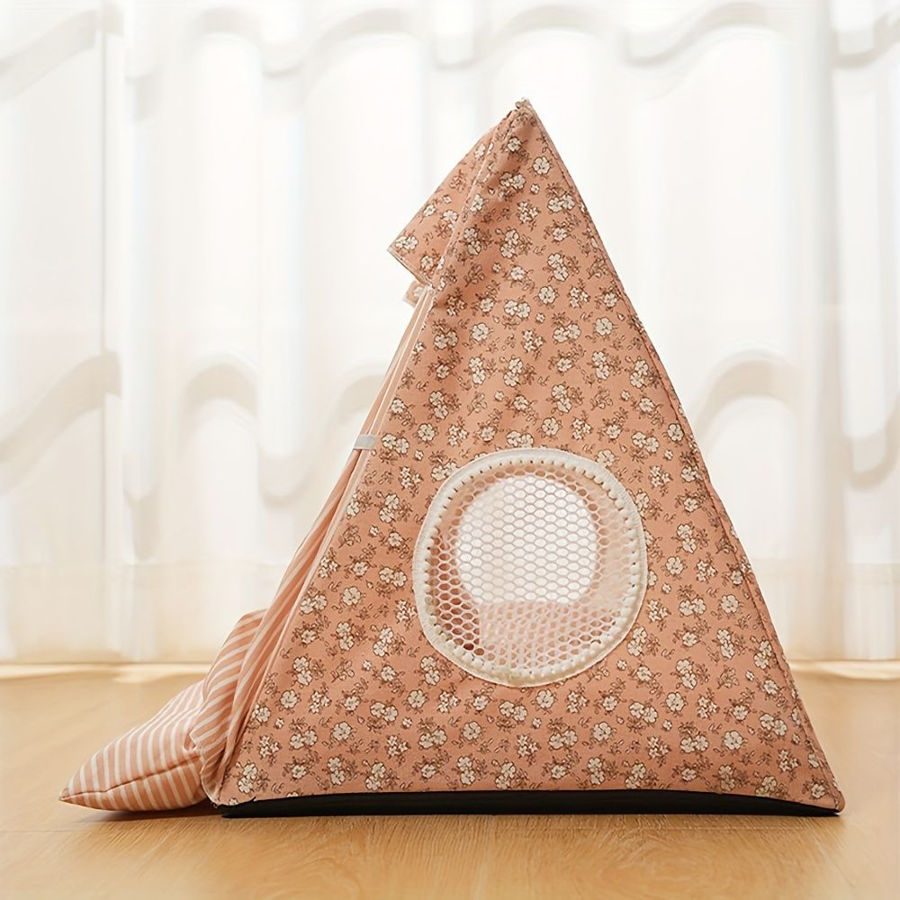 cat bed, dog bed, all-season pet bed, semi-enclosed pet tent, detachable pet bed, washable pet bed, small pet bed, medium pet bed, cute pet bed, trendy pet bed, Australian pet bed, indoor pet tent, breathable pet shelter, cozy pet hideaway, machine washab - Image 6