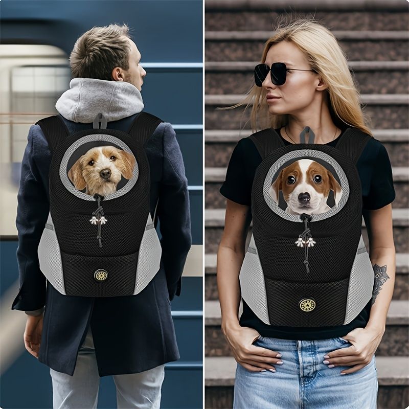dog carrier backpack, small dog carrier, pet travel backpack, outdoor pet carrier, Australian pet gear, hands-free dog pack, portable pet carrier - Image 1