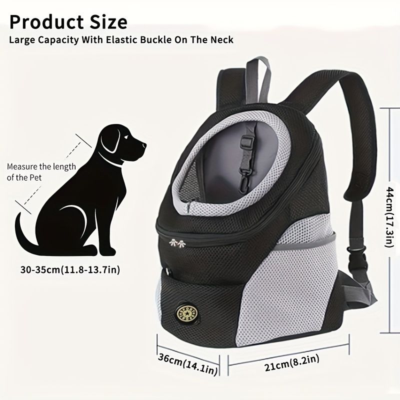 dog carrier backpack, small dog carrier, pet travel backpack, outdoor pet carrier, Australian pet gear, hands-free dog pack, portable pet carrier - Image 2