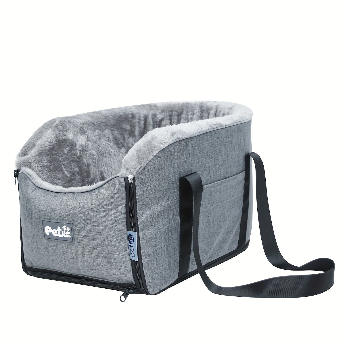 dog car seat, pet travel safety, dog comfort car seat, secure dog seat, Australian pet travel, durable dog car seat, plush dog car seat, easy clean dog seat - Image 6